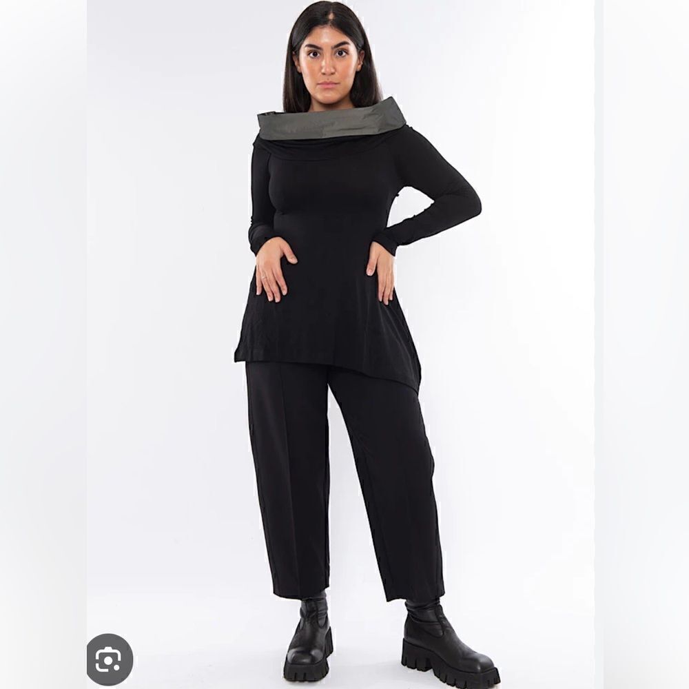 XD XENIA DESIGN DOZA7 SHIRT black and khaki